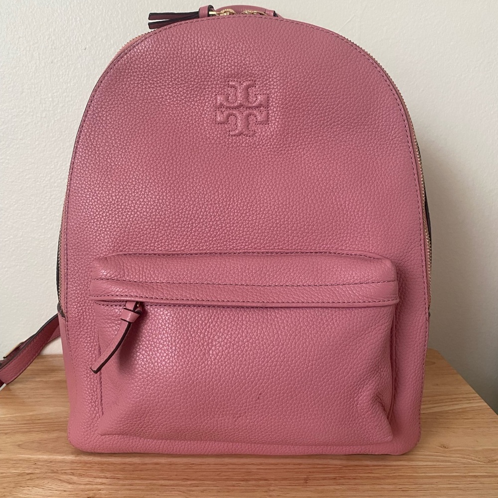 Tory Burch Pink Leather Backpack
